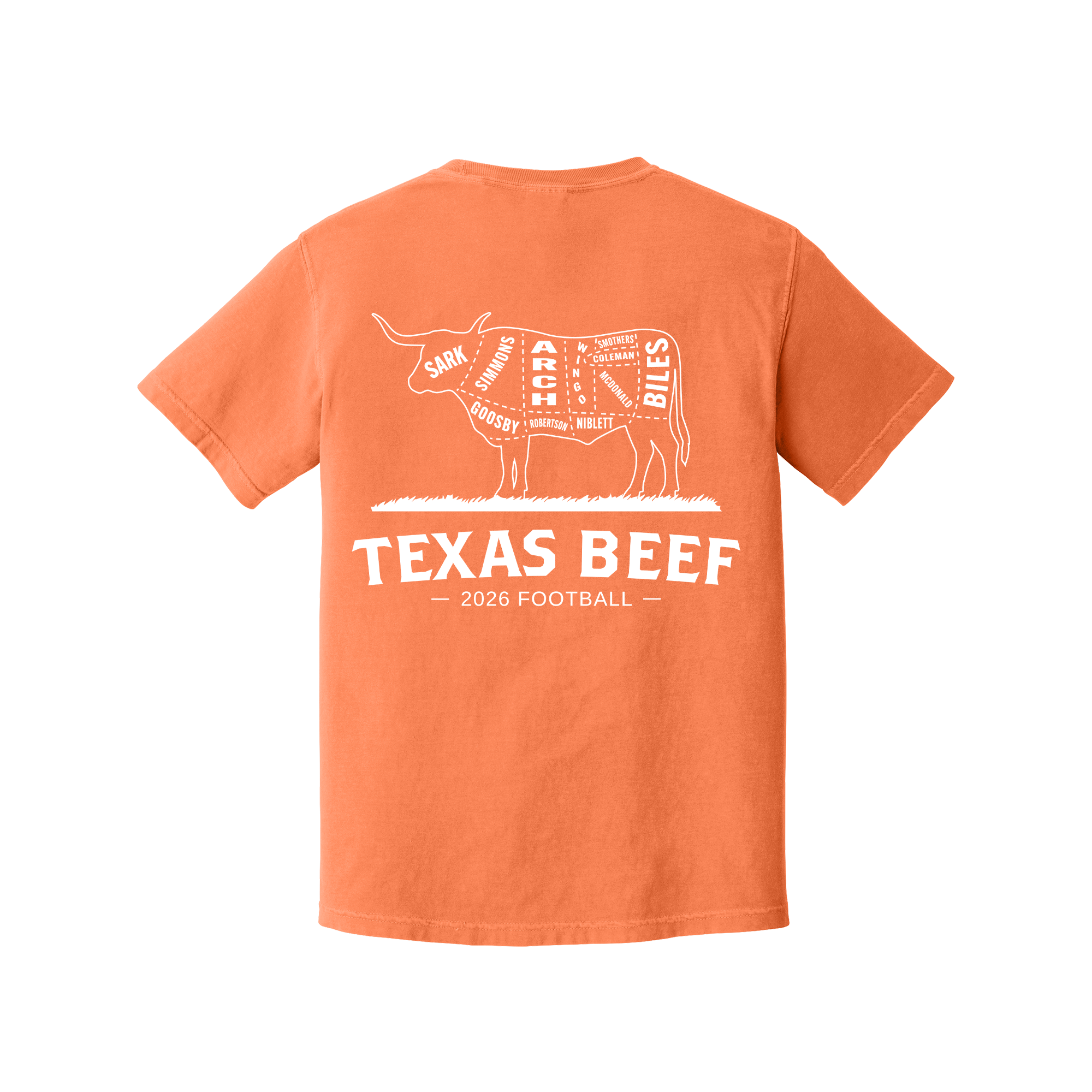 Texas Beef 2026 Comfort Colors T-Shirt