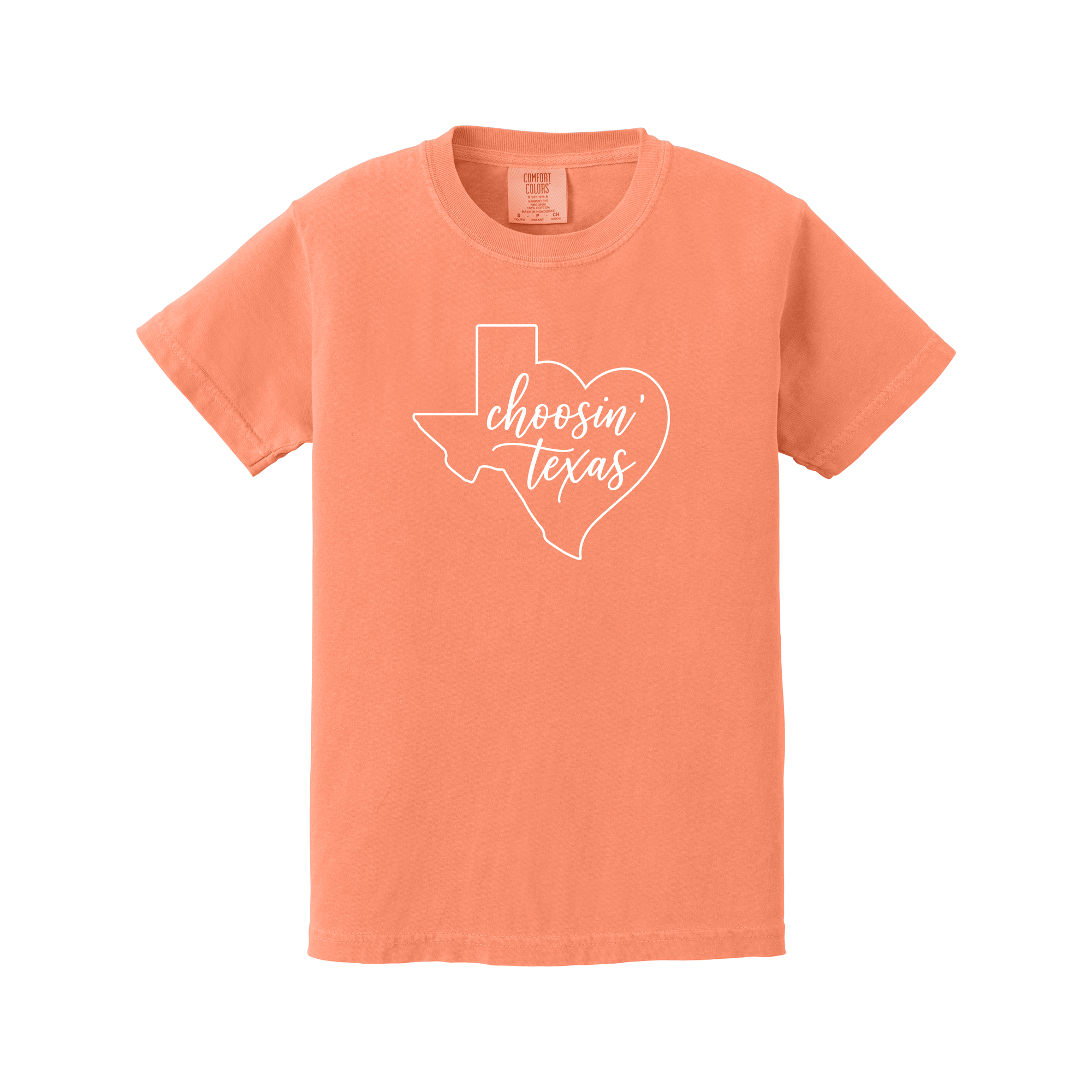 Choosin’ Texas Comfort Colors Youth T-Shirt