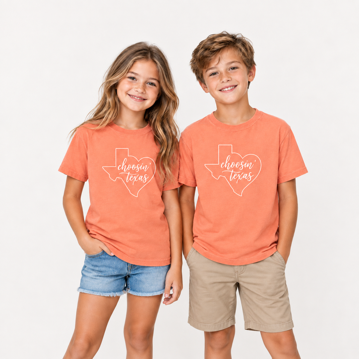 Choosin’ Texas Comfort Colors Youth T-Shirt