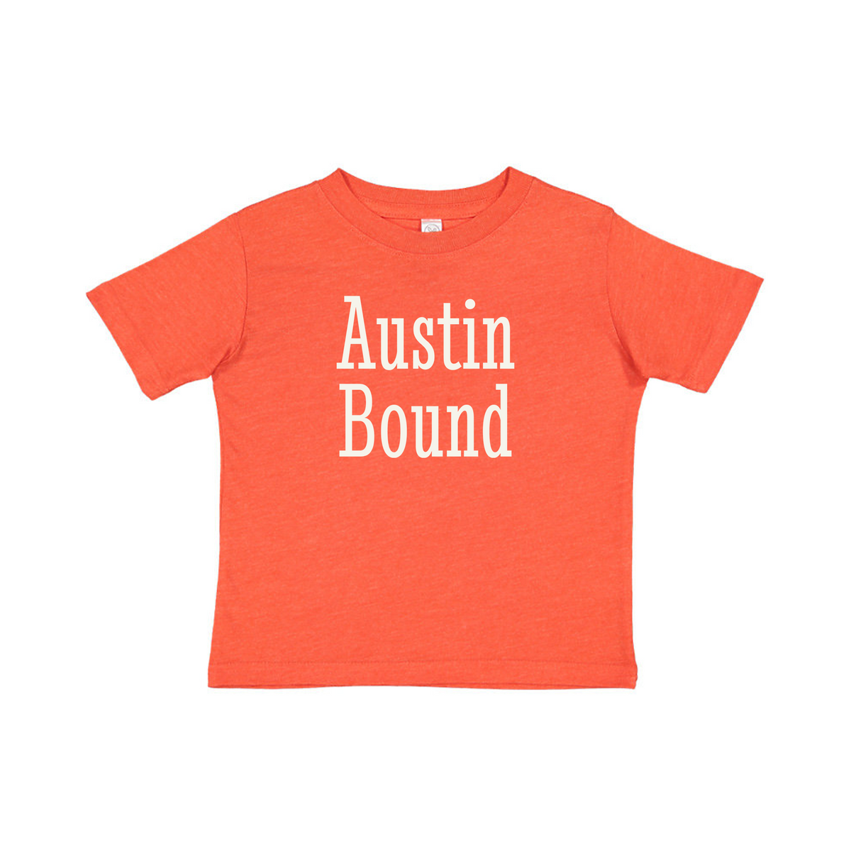 Austin Bound Toddler T-Shirt – Rabbit Skins Vintage Orange