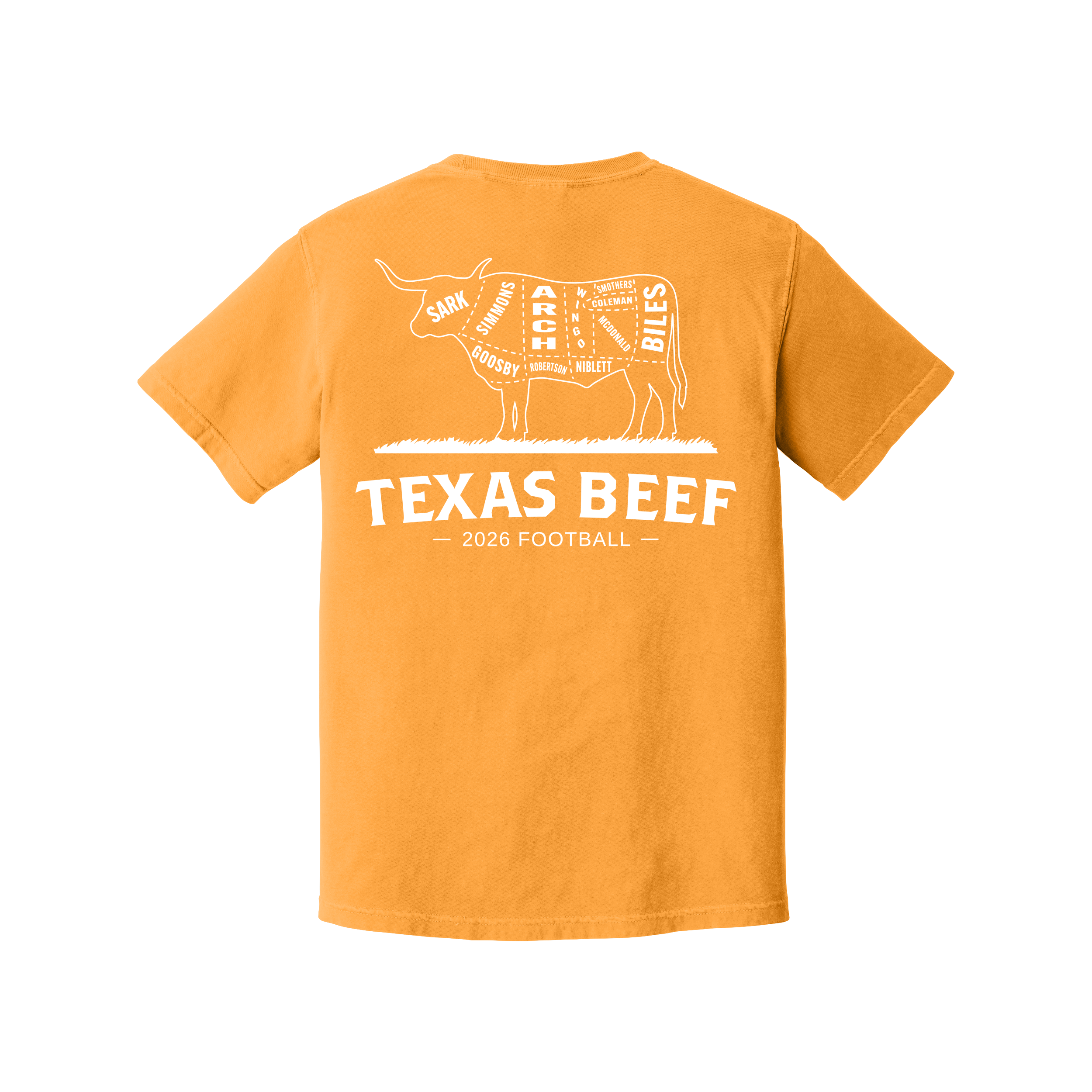 Texas Beef 2026 Longhorn T Shirt